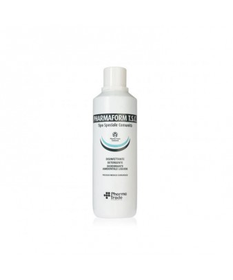 Pharmaform - Detergente disinfettante per pavimenti, pareti e superfici - 1000ml
