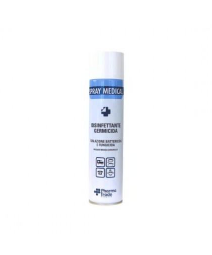 Pharmatrade - Disinfettante e deodorante spray per ambienti e ogetti - 400ml