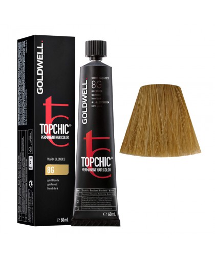 Goldwell Topchic Naturals 8G Biondo Chiaro Dorato 60ml