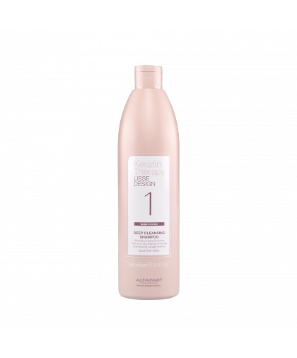 Alfaparf Keratin Therapy Lisse Design 1 Deep cleansing shampoo 500ml