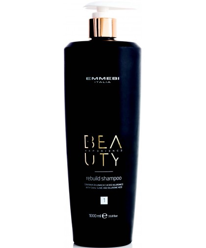 Beauty Experience Phase 1 - Preparing Rebuild shampoo 1000ml